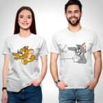 Customized Couple Image T-Shirt