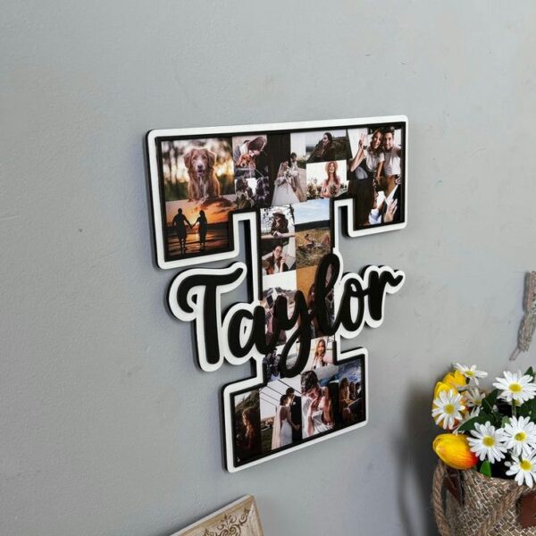 Personalised Letter Photo Frame