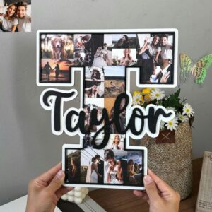 Personalised Letter Photo Frame